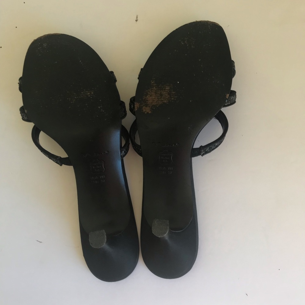 Nina Genio Black Glitter Strappy Kitten Heeled Shoes
Sandals - Picture 8 of 8